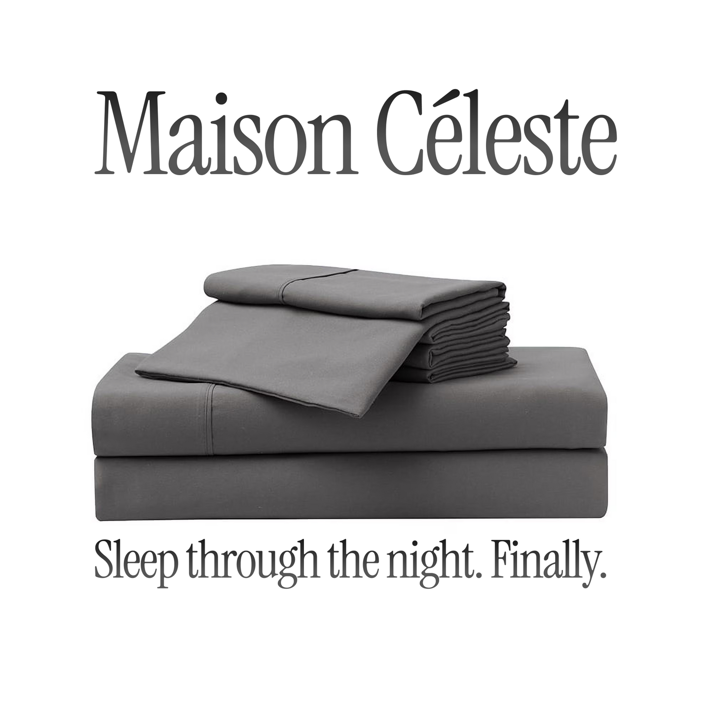 Self-Cleaning & Self-Cooling Silver-Infused Bedsheets