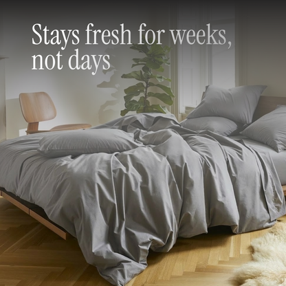 Self-Cleaning & Self-Cooling Silver-Infused Bedsheets