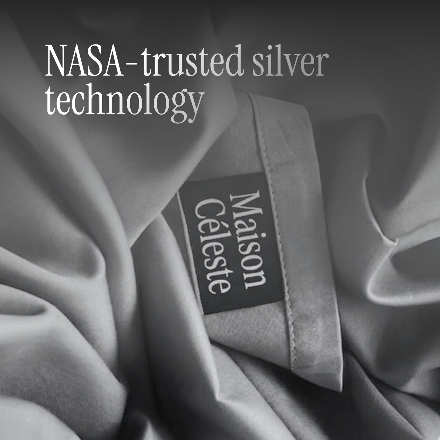 Self-Cleaning & Self-Cooling Silver-Infused Bedsheets